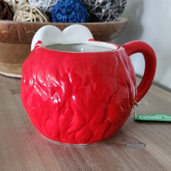 โ Sesame Street Elmo Coffee Mug โ Large, NWT, Hand Painted Muppet Character - Picture 5 of 15